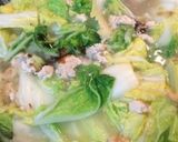 白菜とホタテのあんかけ煮作り方4写真
