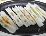 簡単おつまみ♪チクワのチーズわさび作り方2写真