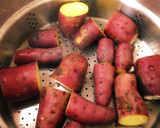 柿とさつまいものスイートポテト作り方1写真