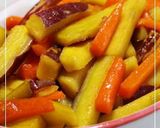 お弁当のおかず★人参と薩摩芋の塩きんぴら作り方5写真