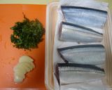 さんまのにんにくオイル焼き作り方1写真