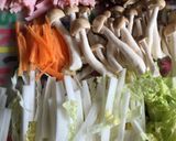 白菜☆たっぷり白菜の春雨スープ作り方1写真