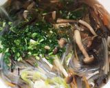 白菜☆たっぷり白菜の春雨スープ作り方5写真
