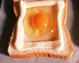 決め手は砂糖！朝に目玉焼き食パン作り方2写真