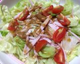 カットレタスと即席麺の冷やし中華作り方4写真