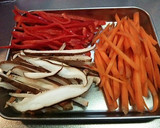 ☆簡単☆たっぷり野菜と油揚げの煮浸し作り方1写真