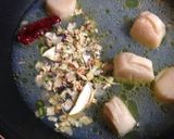 塩レモンとズッペンのホタテスープパスタ作り方4写真