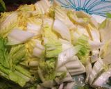 簡単！トロッと柔らか鶏胸肉と白菜の中華煮作り方7写真