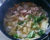 寒いときはコレ！かぼちゃのクリーミー豚汁作り方6写真