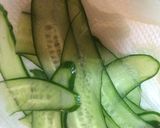 お花みたい♡生ハムきゅうり巻き作り方1写真