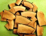 ｶﾎﾞﾁｬのはさみ揚げ☆作り方1写真