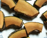 ｶﾎﾞﾁｬのはさみ揚げ☆作り方3写真