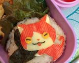 妖怪ウォッチ☆ あかまる ☆キャラ弁作り方4写真