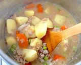 昭和‼さいたま大谷小学校給食❤肉じゃがஐ作り方11写真