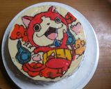 妖怪ウォッチ ジバニャン キャラ ケーキ作り方15写真