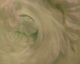 簡単ボールひとつで チョコミントアイス　作り方3写真