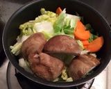 ★余った野菜で葉物野菜の煮浸し★作り方2写真