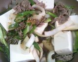 簡単美味！すきやき肉どうふ作り方6写真