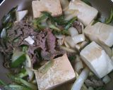 簡単美味！すきやき肉どうふ作り方7写真