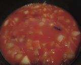 クリームチーズワンタン豆々トマトスープ作り方4写真