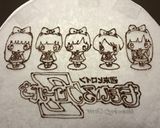 モノノフさん大喜び♡ももクロケーキ♪作り方3写真
