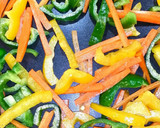 くずし厚揚げ・残り野菜⭐中華風味噌炒め♪作り方2写真