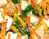 くずし厚揚げ・残り野菜⭐中華風味噌炒め♪作り方4写真