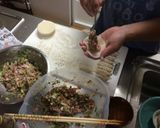 羽根つき餃子と自家製ラー油作り方6写真