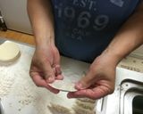 羽根つき餃子と自家製ラー油作り方7写真