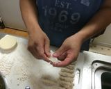 羽根つき餃子と自家製ラー油作り方9写真