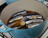 基本のおかず　骨までやわらか秋刀魚の煮物作り方4写真