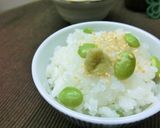 塩枝豆ごはん。作り方8写真