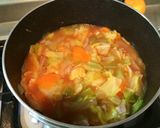 キャベツと野菜のケチャップ煮作り方6写真