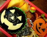 キャラ弁★ハロウィン★ジャック★かぼちゃ作り方3写真