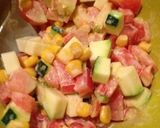 カレー風味の夏らしい爽やかサラダ！作り方3写真