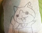 妖怪ウォッチ ☆ガブニャン☆ キャラ弁作り方4写真