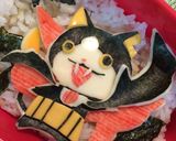 妖怪ウォッチ ☆ガブニャン☆ キャラ弁作り方11写真