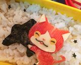 妖怪ウォッチ☆ あかまる ☆キャラ弁作り方6写真