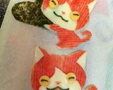 妖怪ウォッチ☆ あかまる ☆キャラ弁作り方7写真