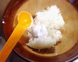 残りご飯できりたんぽ♪離乳食にも〜作り方1写真