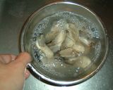 カキとほうれん草♪柚子こしょバタポン炒め作り方1写真