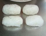 簡単キャラ弁 お寿司風 おにぎり作り方1写真