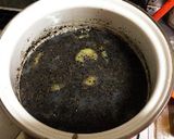 さつま芋団子の黒胡麻しるこ作り方12写真