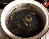 さつま芋団子の黒胡麻しるこ作り方13写真