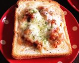 朝、ランチにも☆唐揚げ食パン作り方2写真