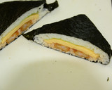エビフライとツナマヨのおにぎらず作り方6写真