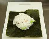 納豆とたまご焼きのおにぎらず作り方4写真
