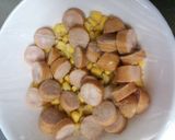 簡単！お弁当にコーンのマヨネーズ焼き♡作り方1写真