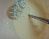 HM豆腐チーズ紫芋のホットケーキ☆薩摩芋作り方3写真