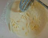 HM豆腐チーズ紫芋のホットケーキ☆薩摩芋作り方4写真